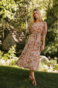 Raina Floral Midi Dress