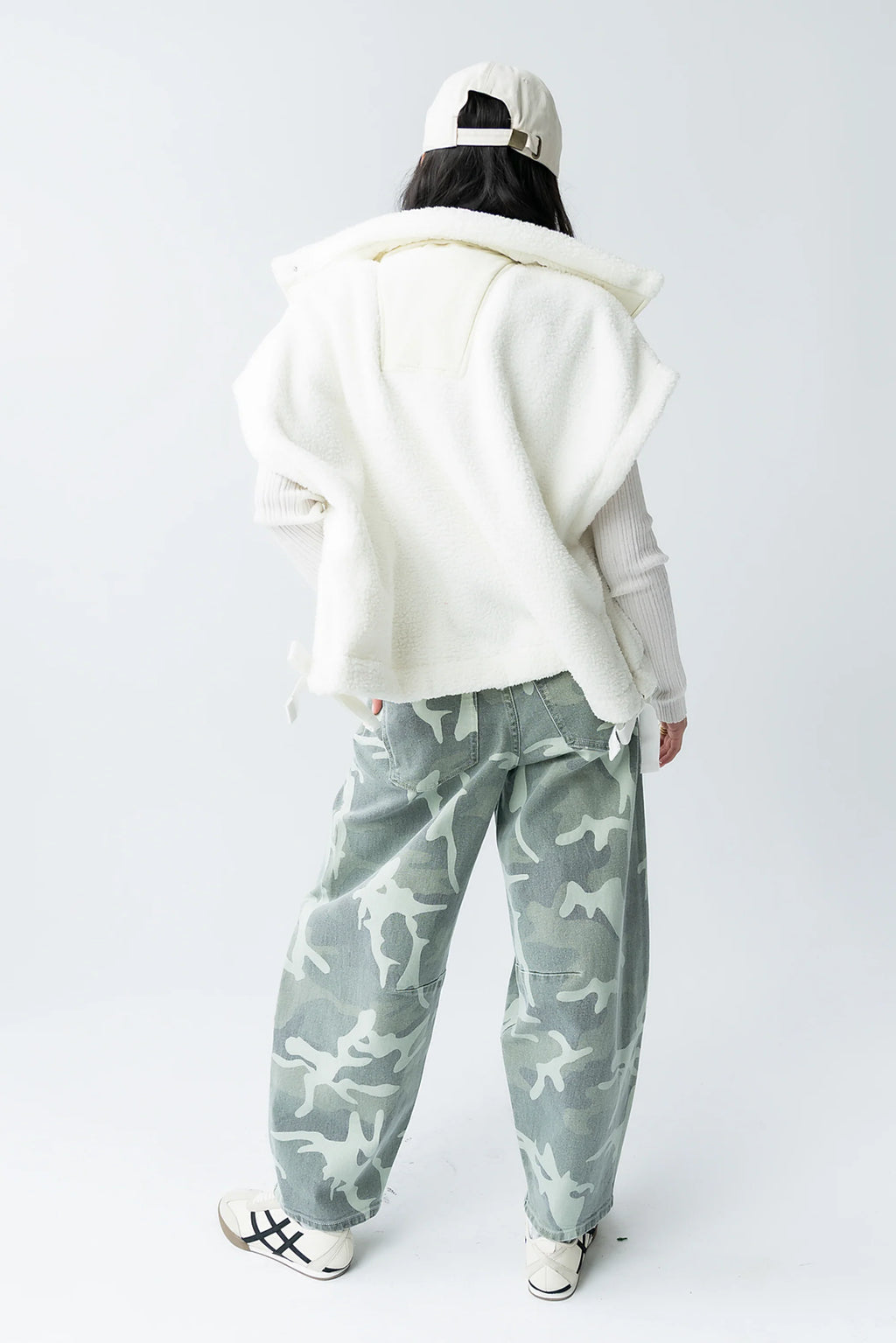 Marsha Oversized Sherpa Vest
