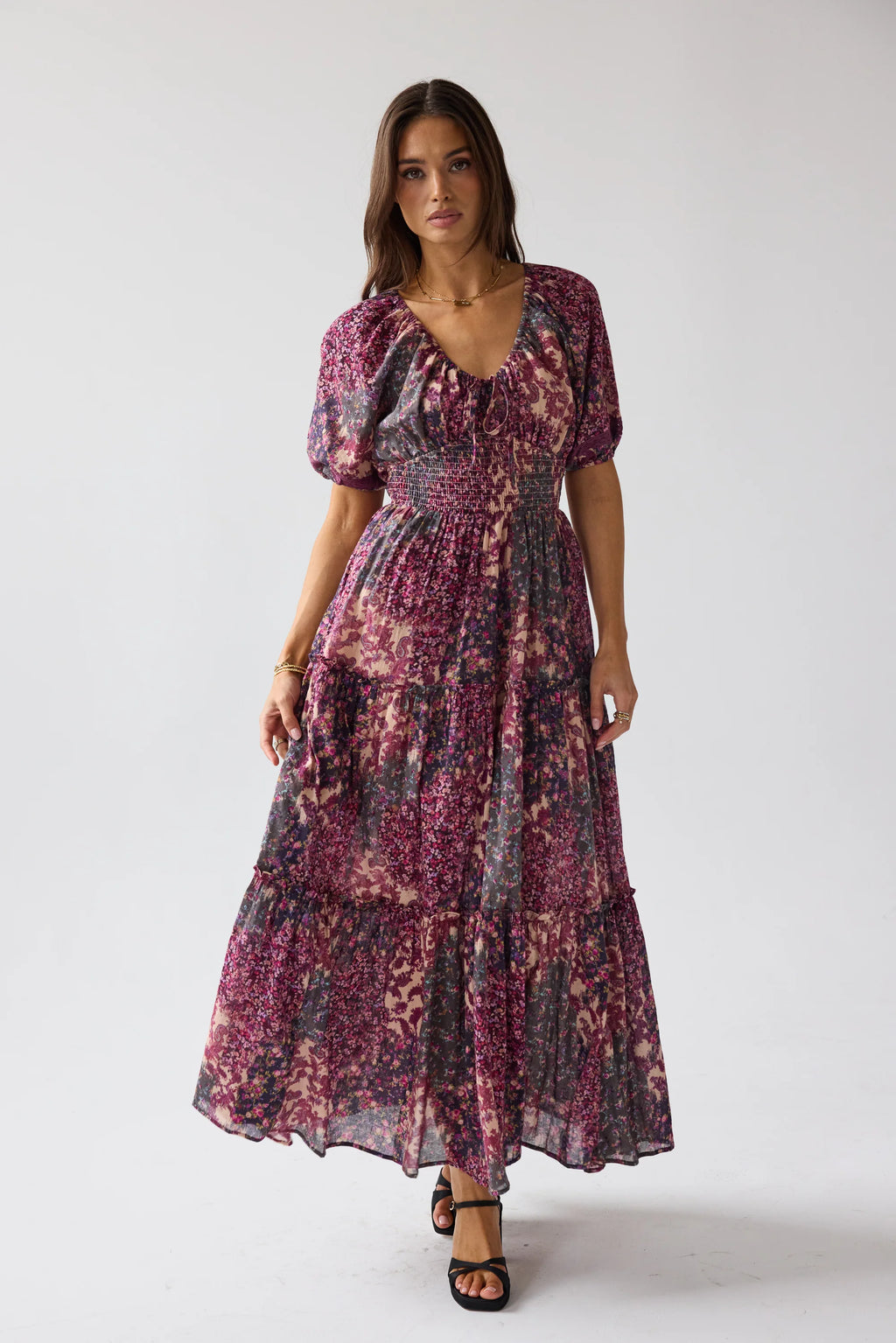 Chloe Floral Maxi Dress