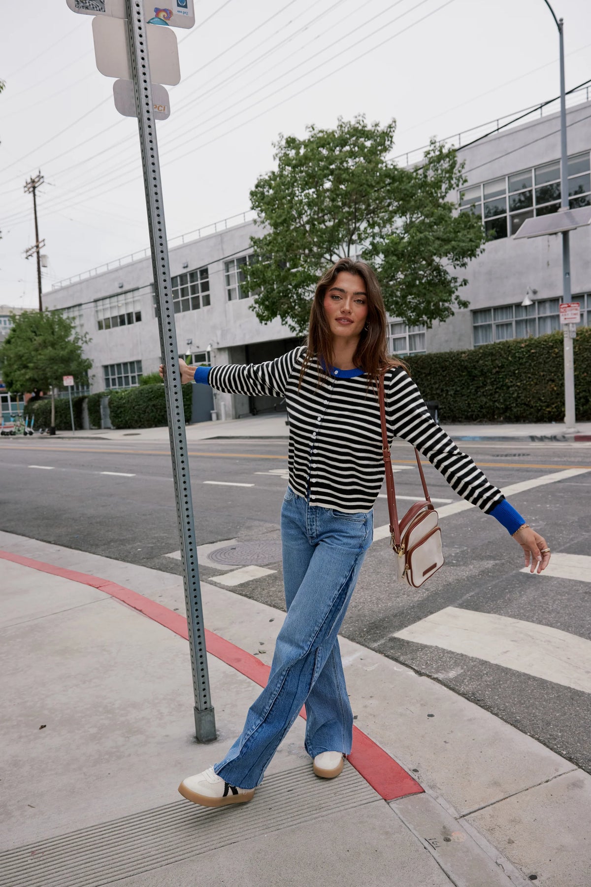 Davina Striped Sweater