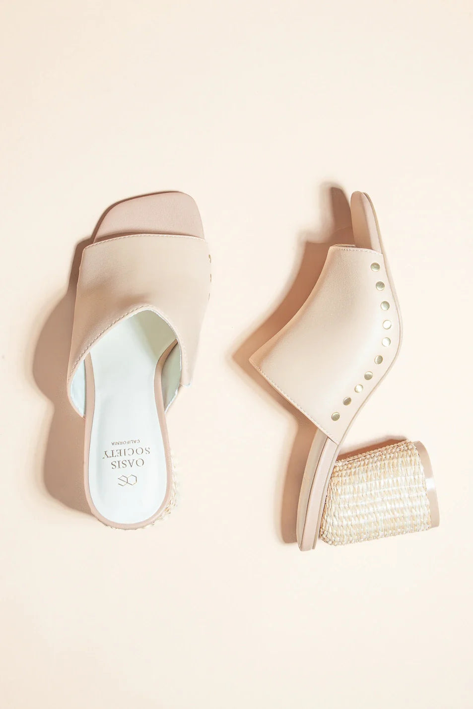 Serena Heels in Nude