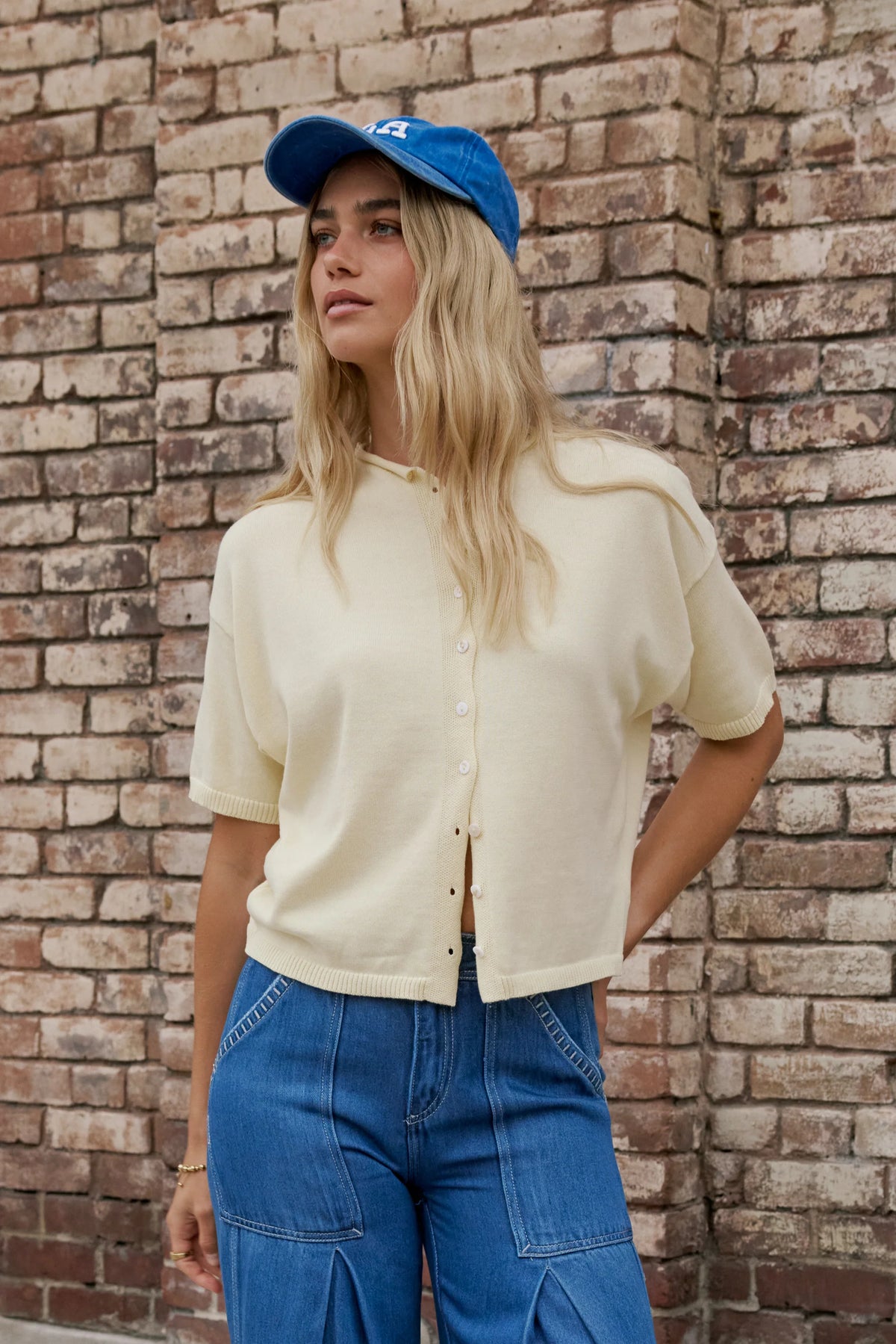 Camila Sweater in Butter Yellow