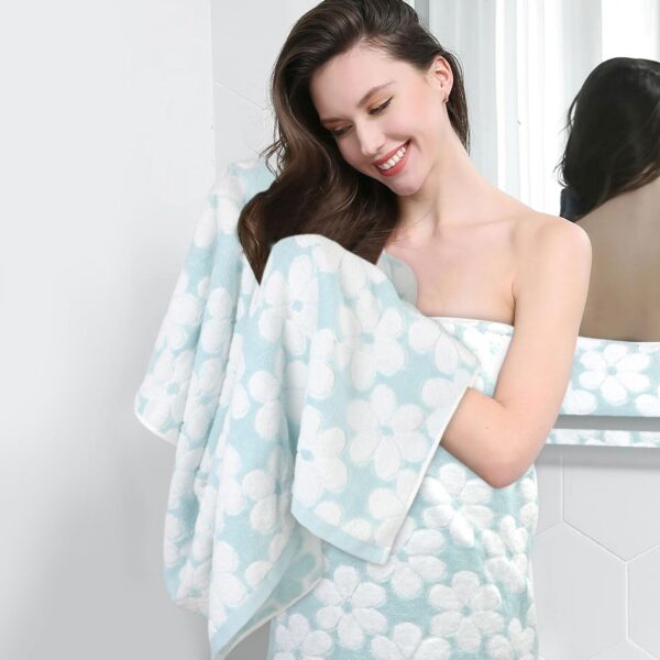 2-Piece Luxury Cotton Bath Towels