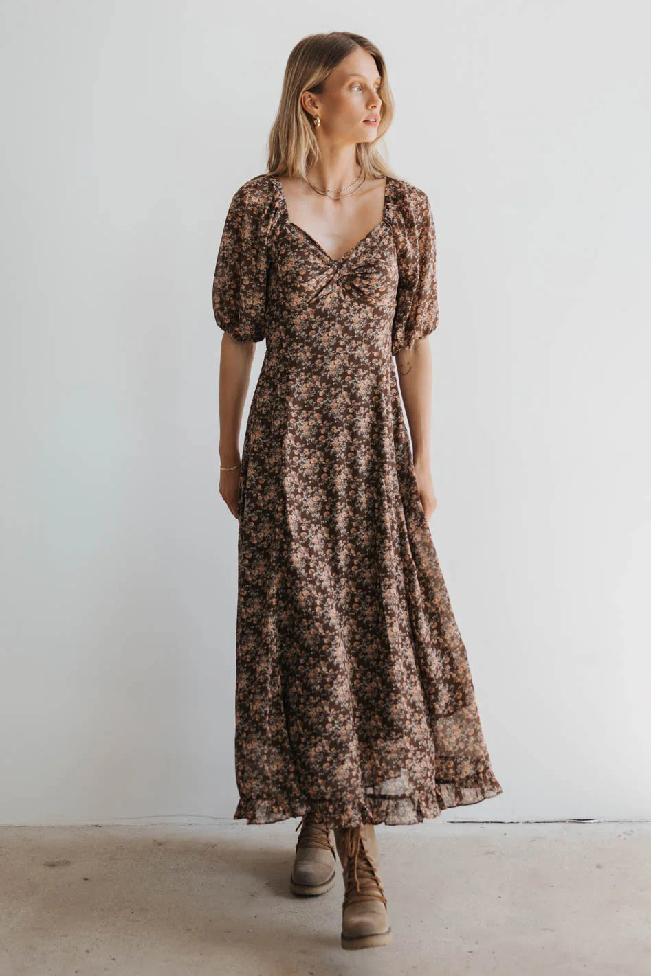 Jordana Floral Maxi Dress
