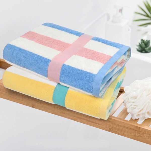 Striped 2-Piece Beach Towels