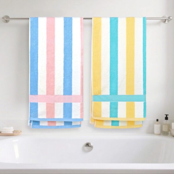 Striped 2-Piece Beach Towels