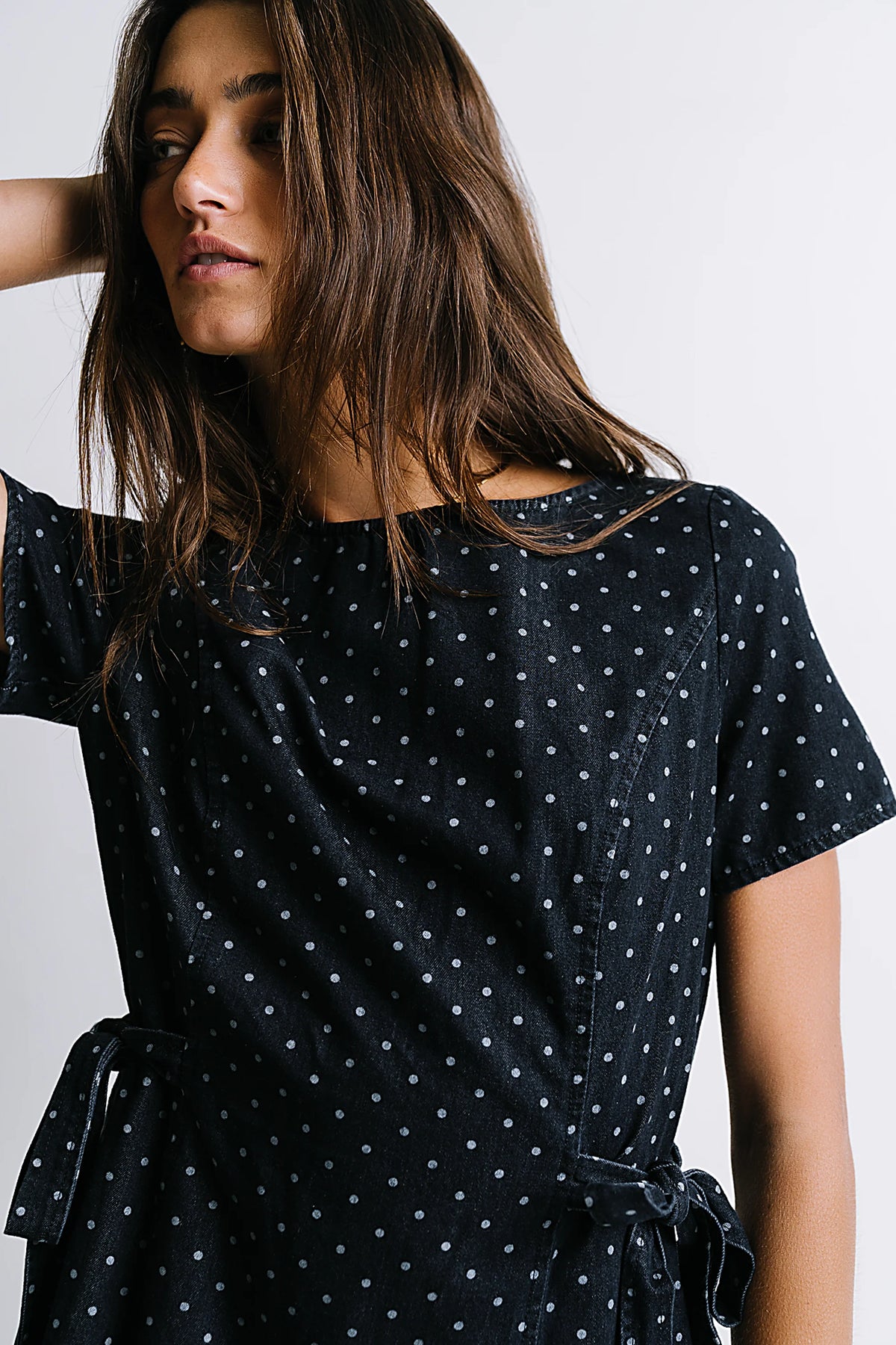 Gloria Polka Dot Mini Dress