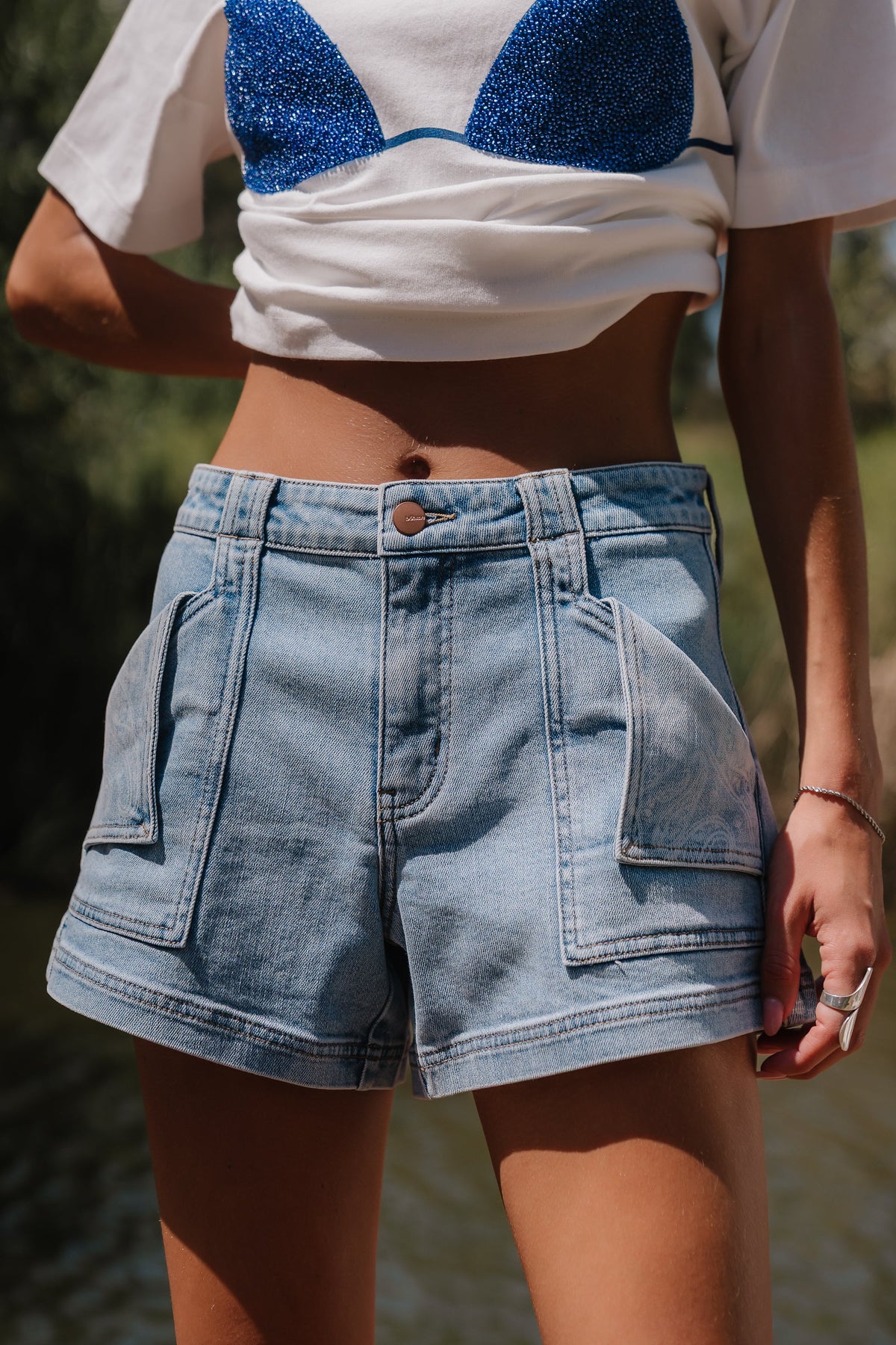 Colleen Denim Shorts