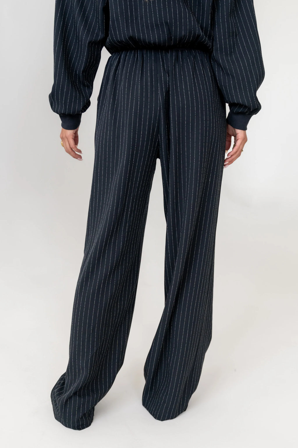 Valeria Striped Straight Leg Pants