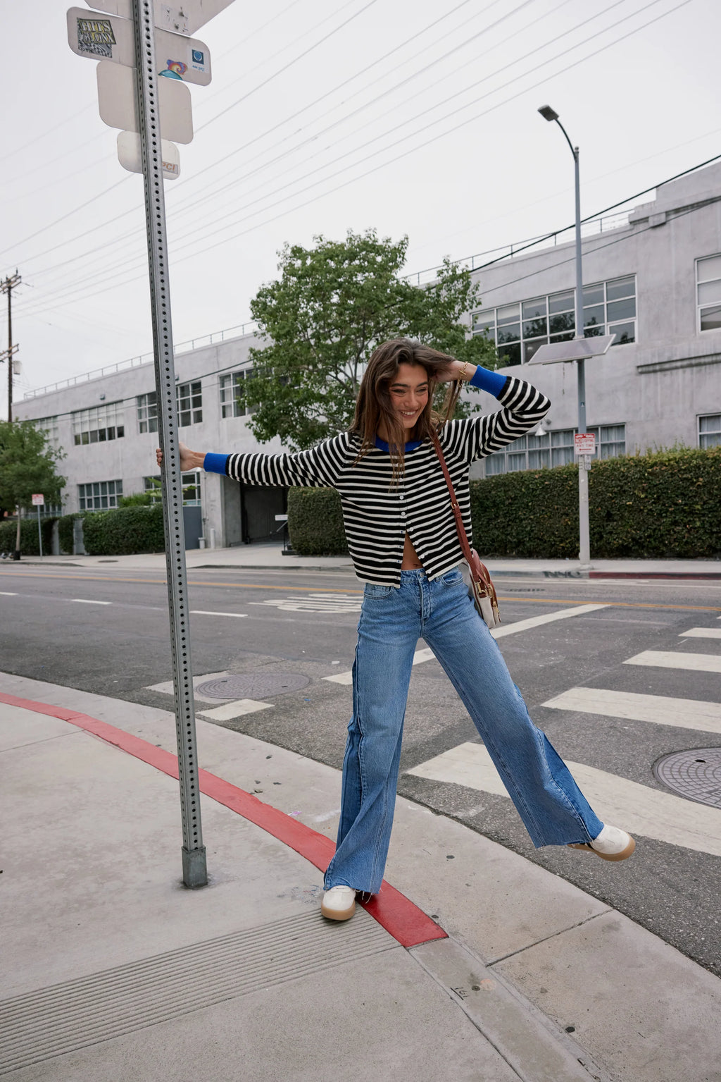 Davina Striped Sweater