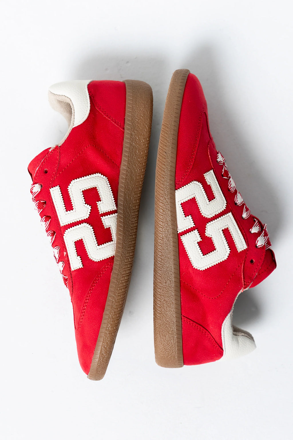 Kelly Retro Sneakers in Red