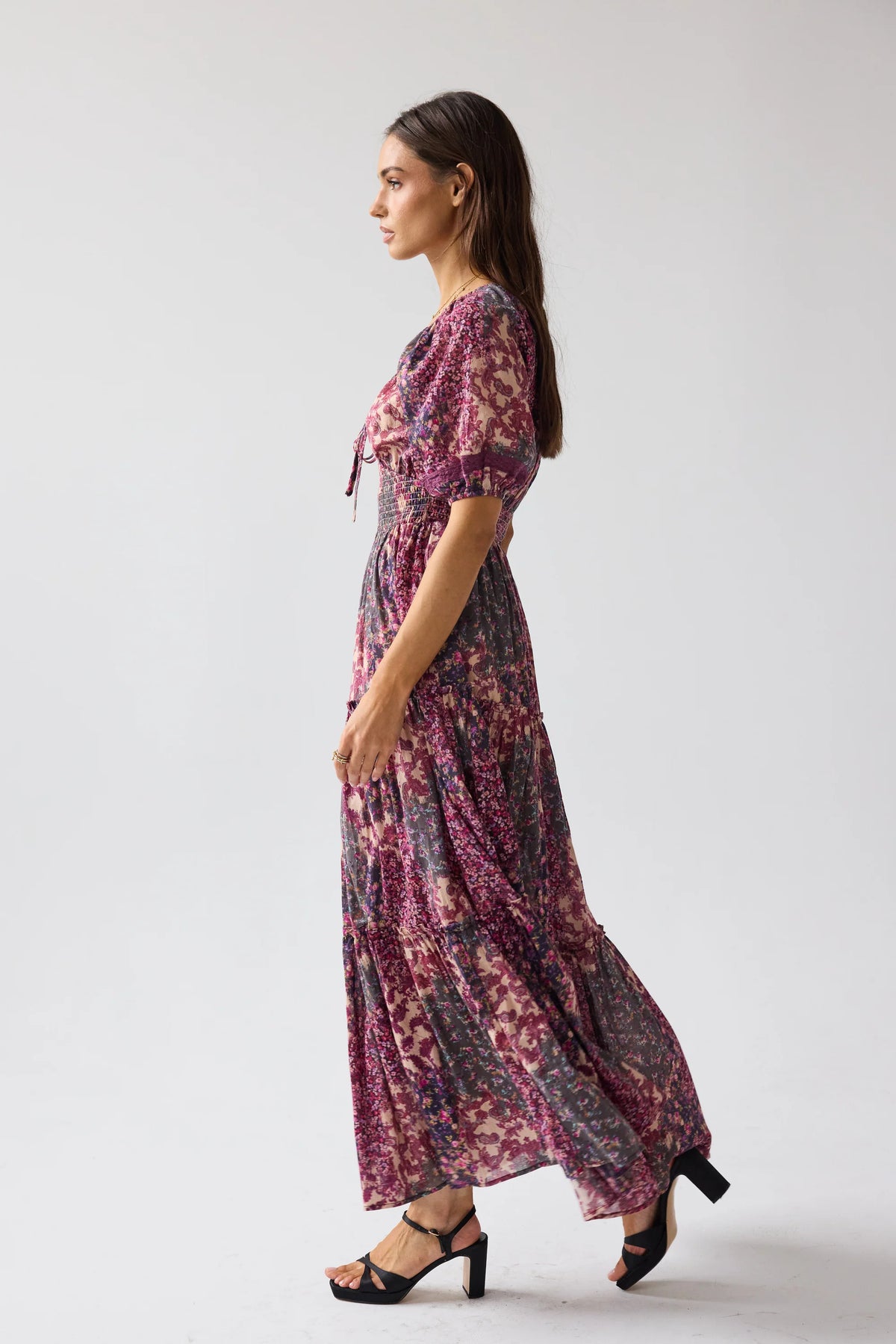 Chloe Floral Maxi Dress