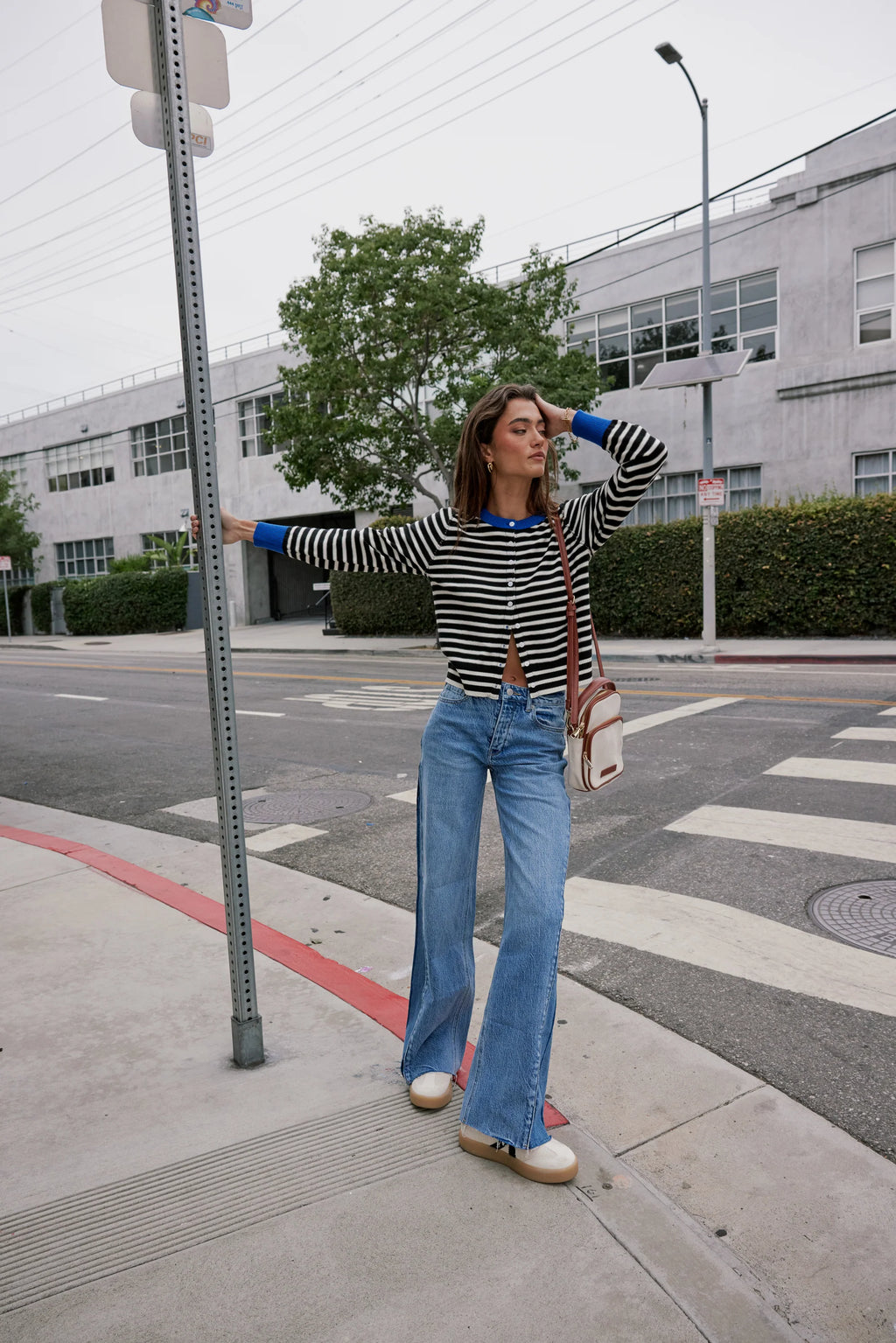 Davina Striped Sweater