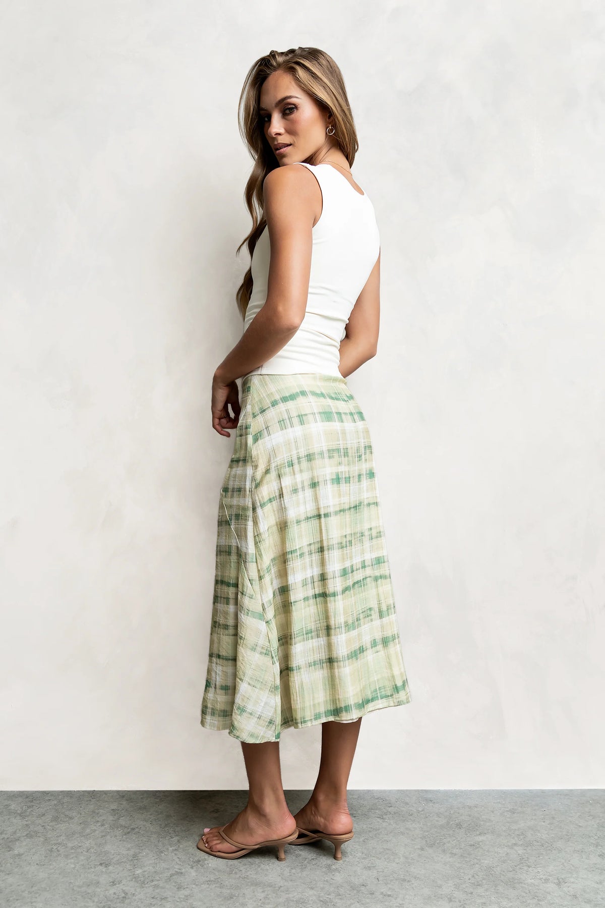 Sayla Tank Top in Cream