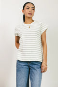 Kaycie Muscle Tee in Grey