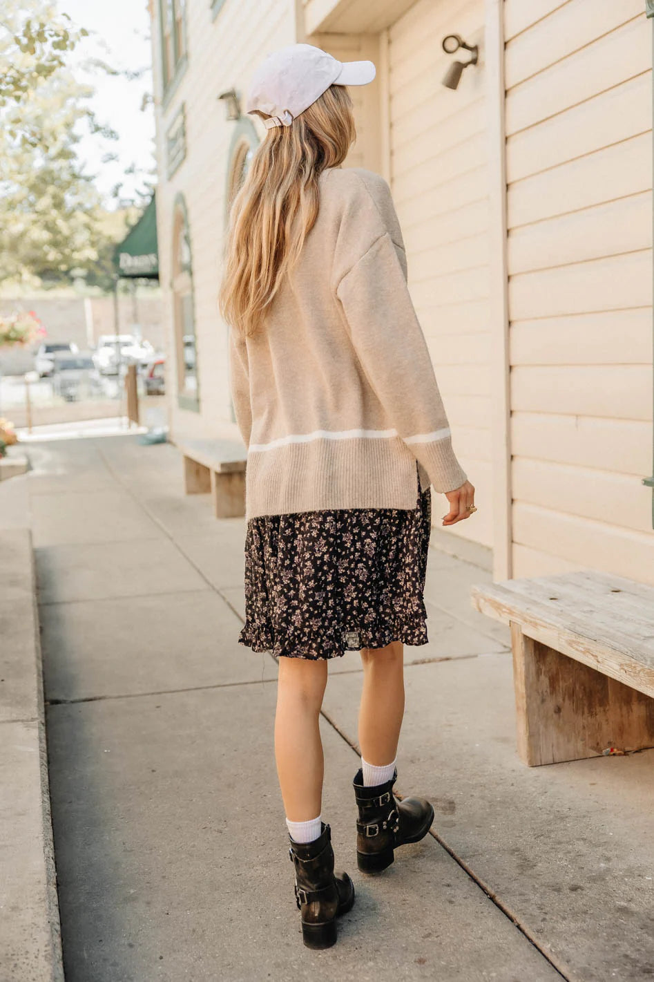 Ashley Knit Sweater in Taupe