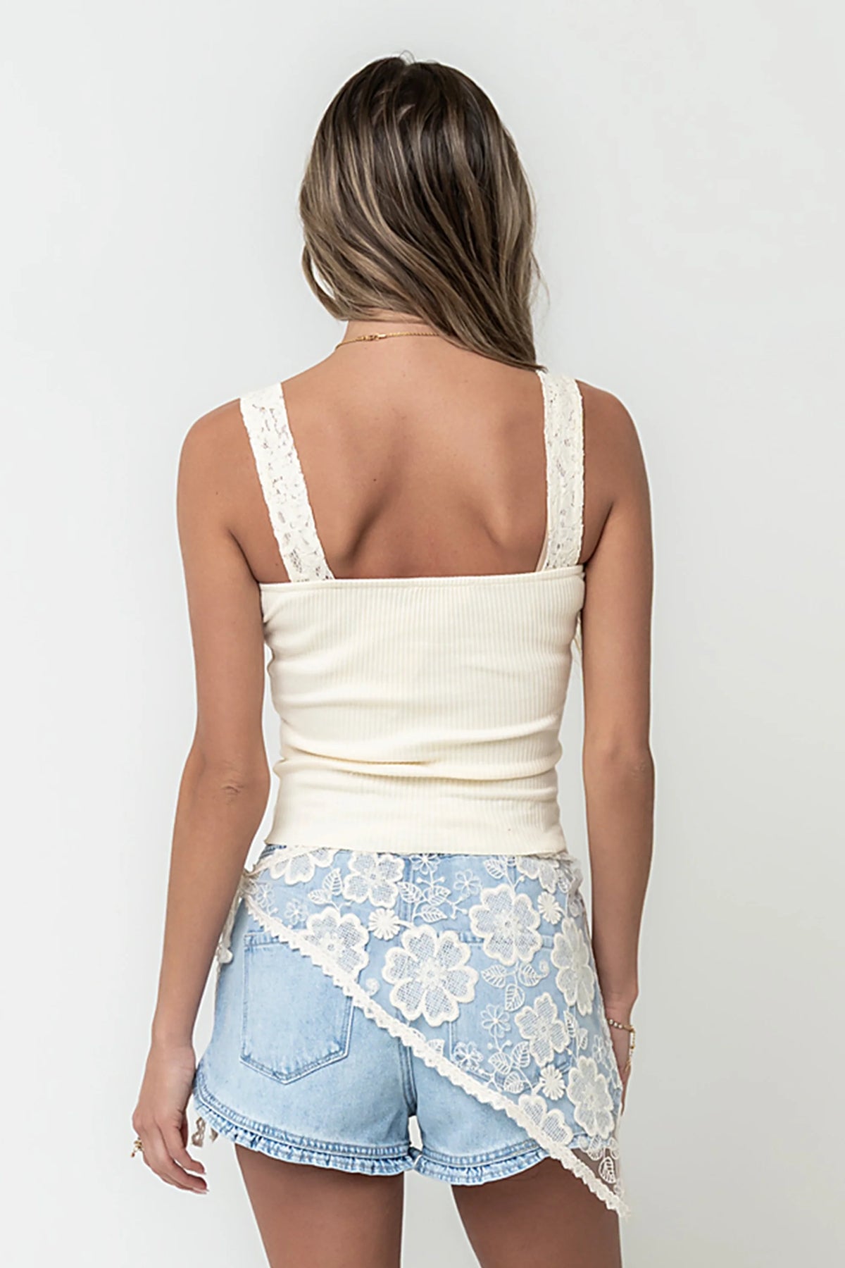 Brittany Embroidered Wrap Skirt