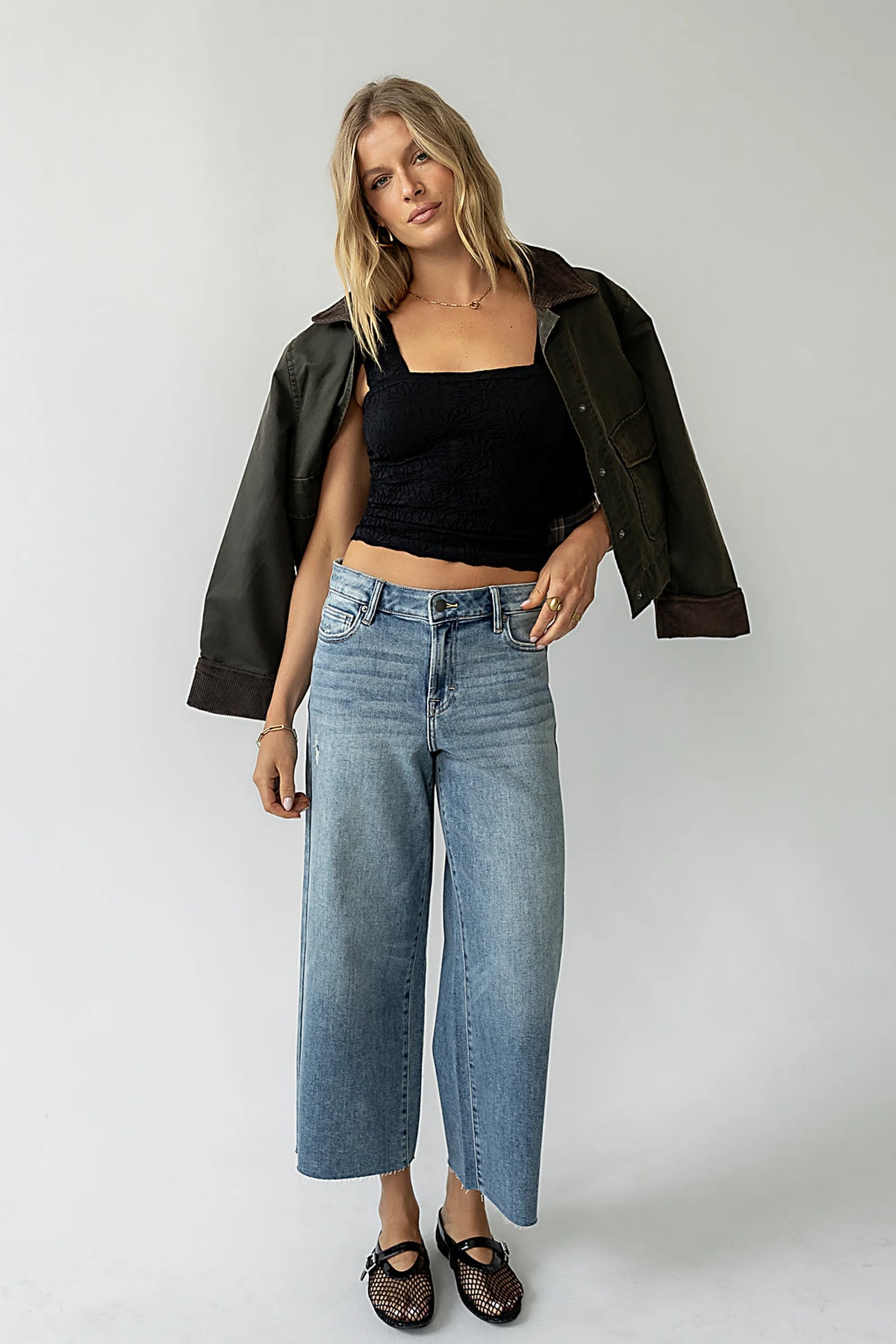 Heartbreaker Cami in Jet Black